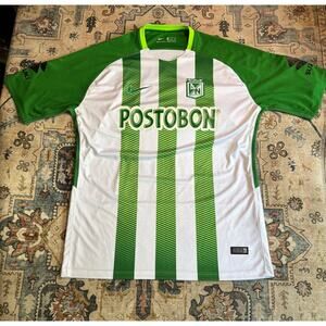 Nike Columbia Postobon Home Soccer Jersey 2018 Dri Fit Shirt Size XL